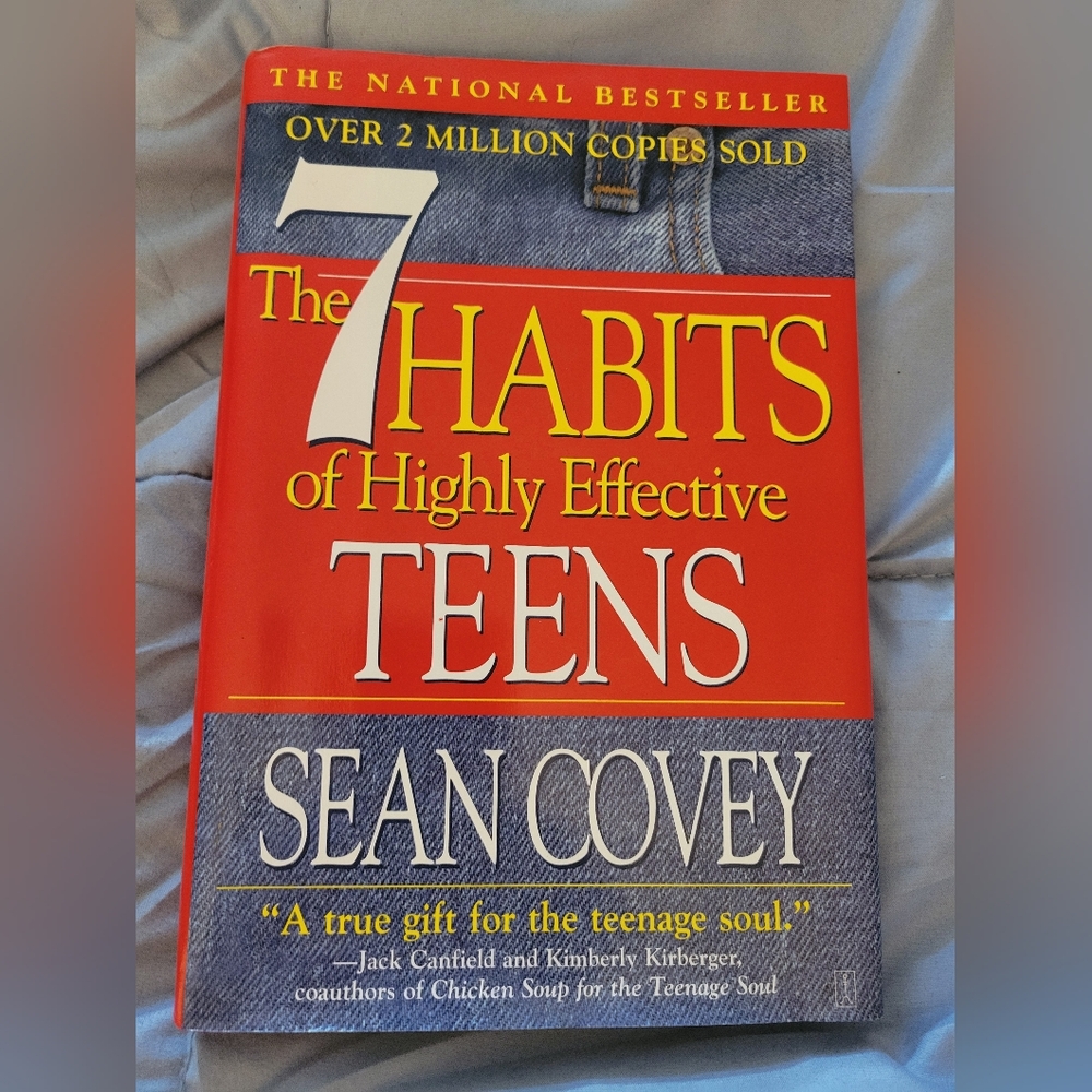 The 7 Habits of Highly Effective Teens Book Hardcover With Cover Like New.